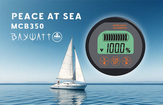 Coulometer - Battery monitor 0-80V 350Ah - SEAWATT