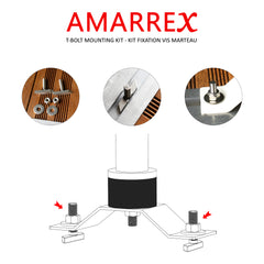 Kit Fixation Ponton - Catway Amarrex 